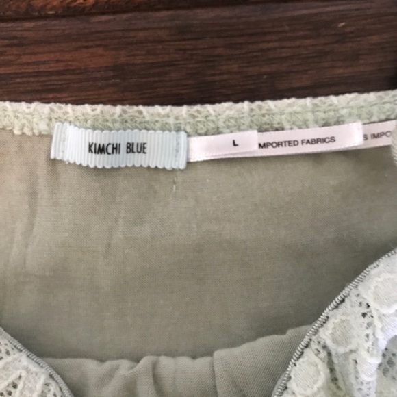 Kimchi Blue Urban Outfitters Mint Lace Dress - Picture 4 of 7